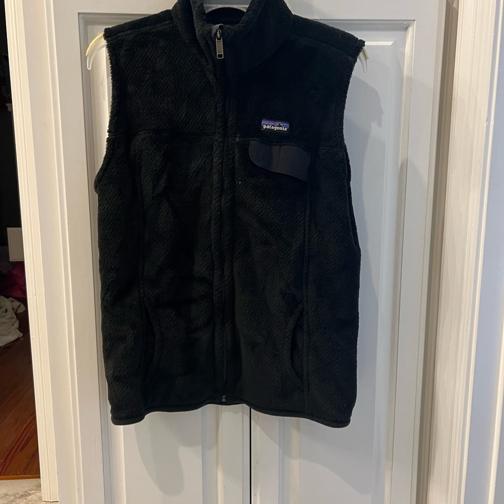 EUC Patagonia Re-Tool Snap Vest Black size L